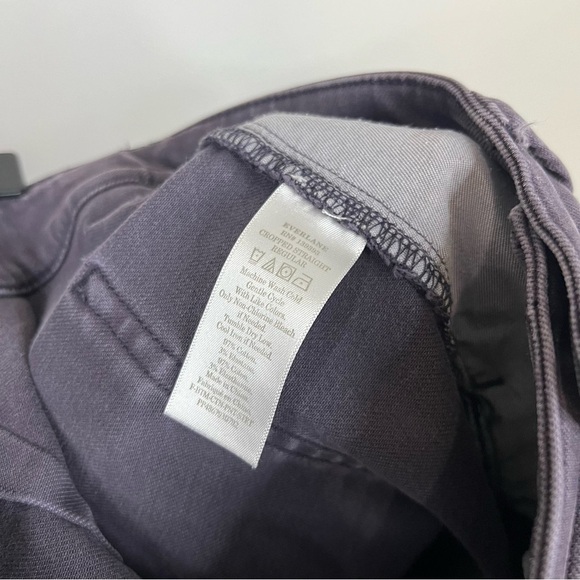 Everlane cropped straight regular Pant in shadow size 6 - Picture 9 of 9